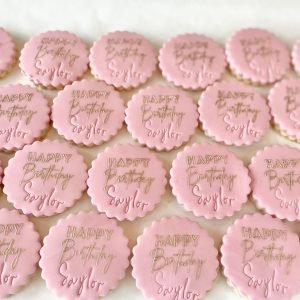 Personalised Birthday Biscuits
