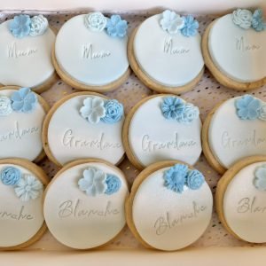Floral Name Biscuits