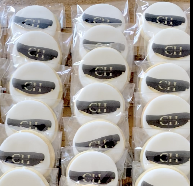 Corporate Logo Biscuits