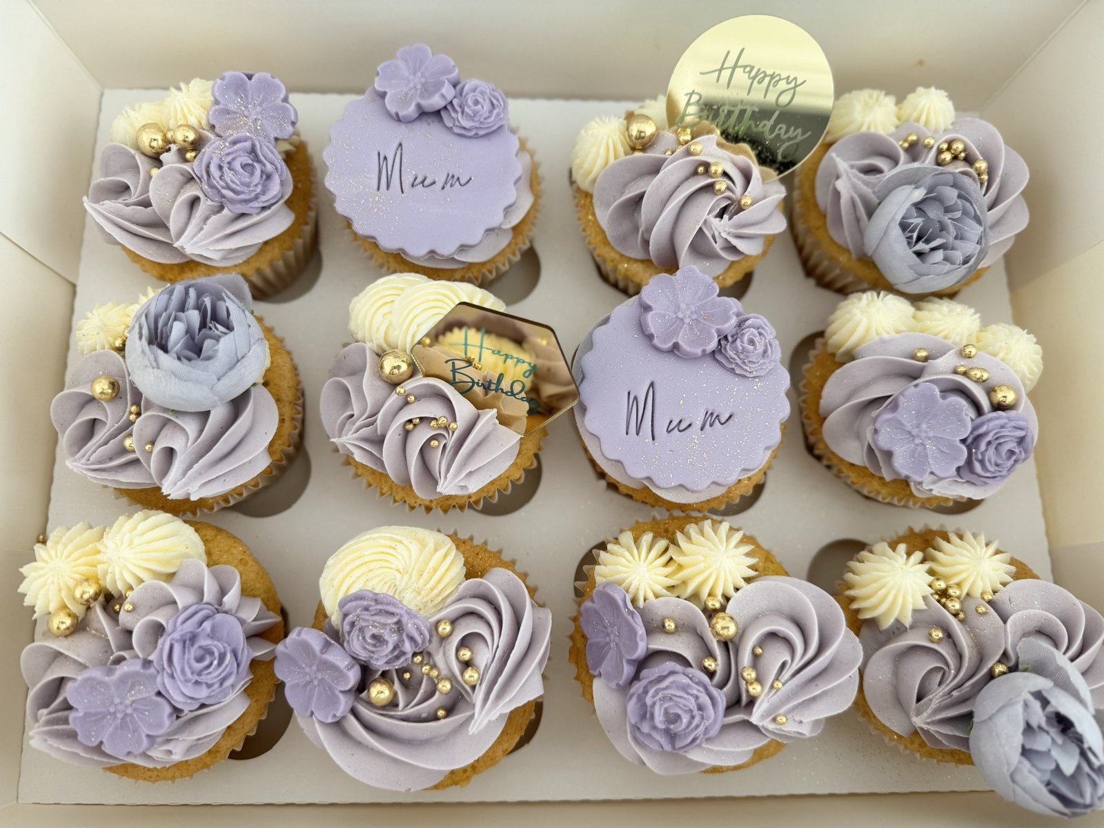 Mum’s Birthday Cupcakes