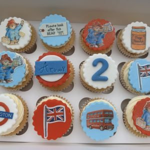 Paddington Bear Cupcakes