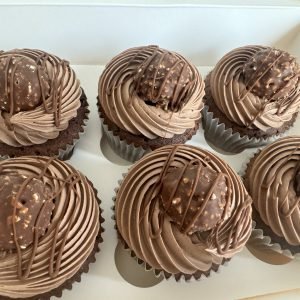 Ferrero Rocher Cupcakes