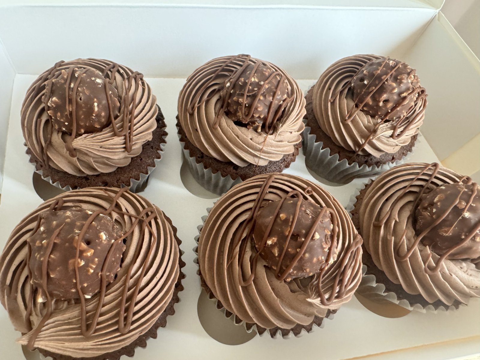 Ferrero Rocher Cupcakes