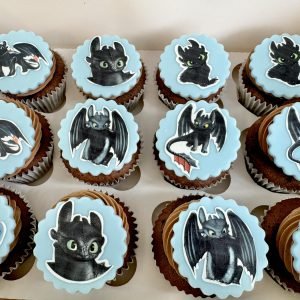 Toothless Cupcakes