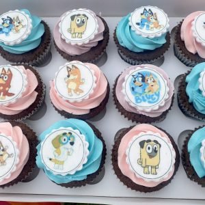 Bluey Cupcakes