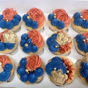 Royal Celebration Cupcakes