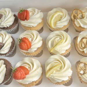 Assorted Topped Cupcakes