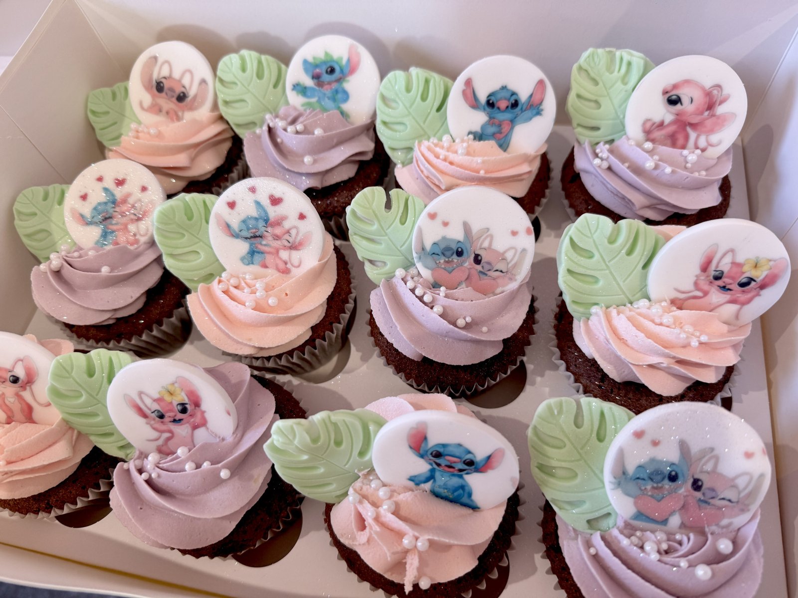 Stitch Cupcakes