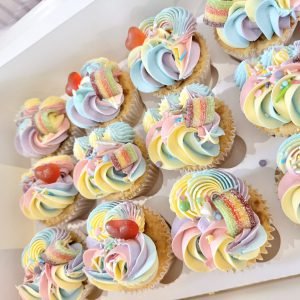Rainbow Sweets Cupcakes