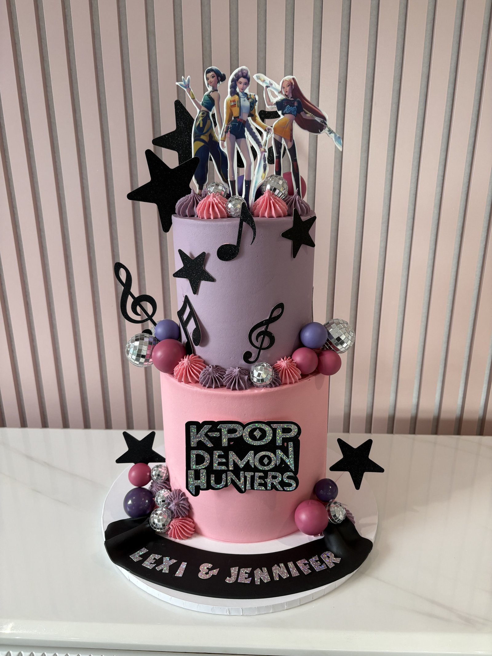KPop Demon Hunters Cake V2