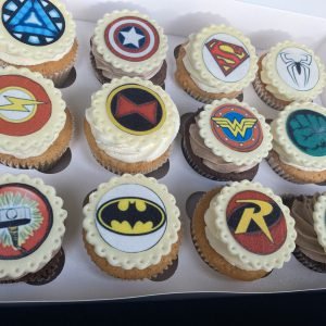 Superhero Cupcakes V1
