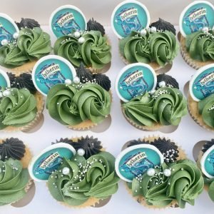 Harry Potter Slytherin Cupcakes
