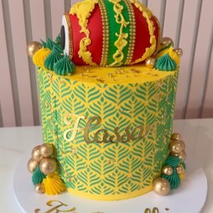 Dholki Celebration Cake