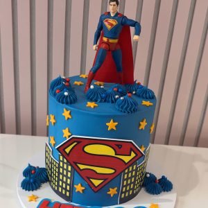 Superman Cake