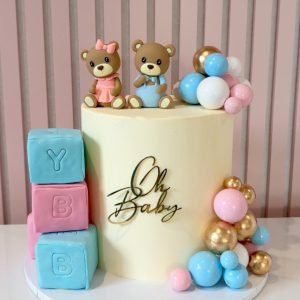 Gender Reveal Cake V6
