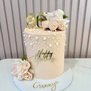 Blush Pearl Elegance Cake