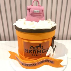 Hermes Gift Box Cake V1