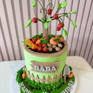 Cherry Tree Garden Cake