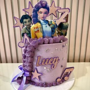 KPop Demon Hunters Cake V6