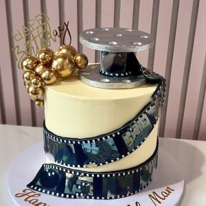 Film Reel Photo Cake V1