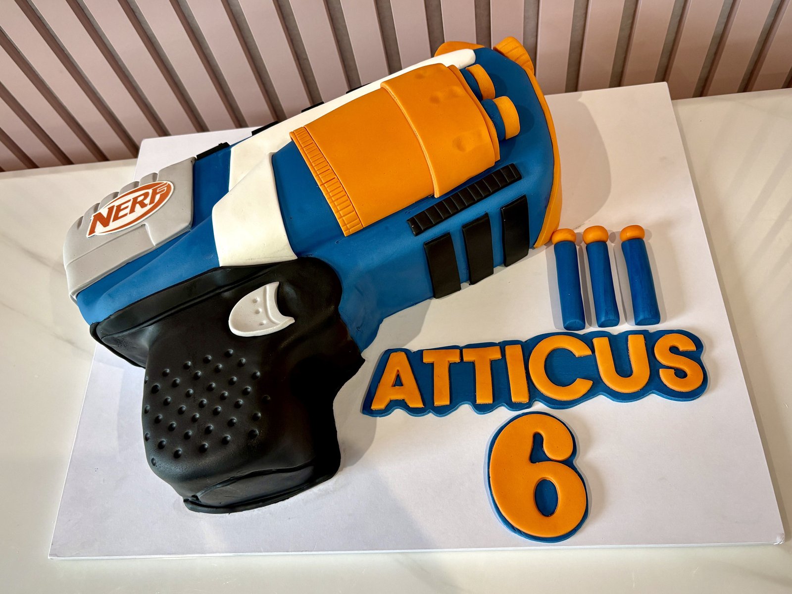 Nerf Blaster Cake