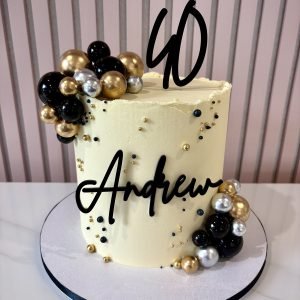 Elegant Sphere Cake