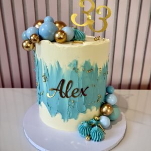 Blue Elegance Cake V2