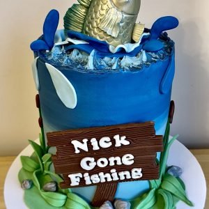 Gone Fishing Cake