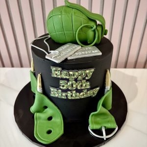 Army Grenade Cake