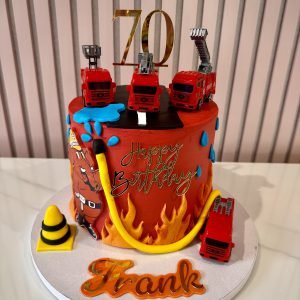 Fire Engine Cake
