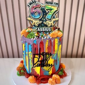 Colour Splash Cake
