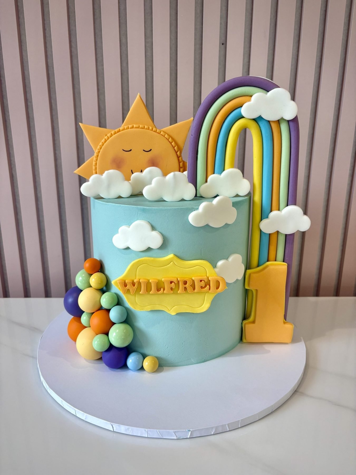 Sunshine & Rainbow Cake V3