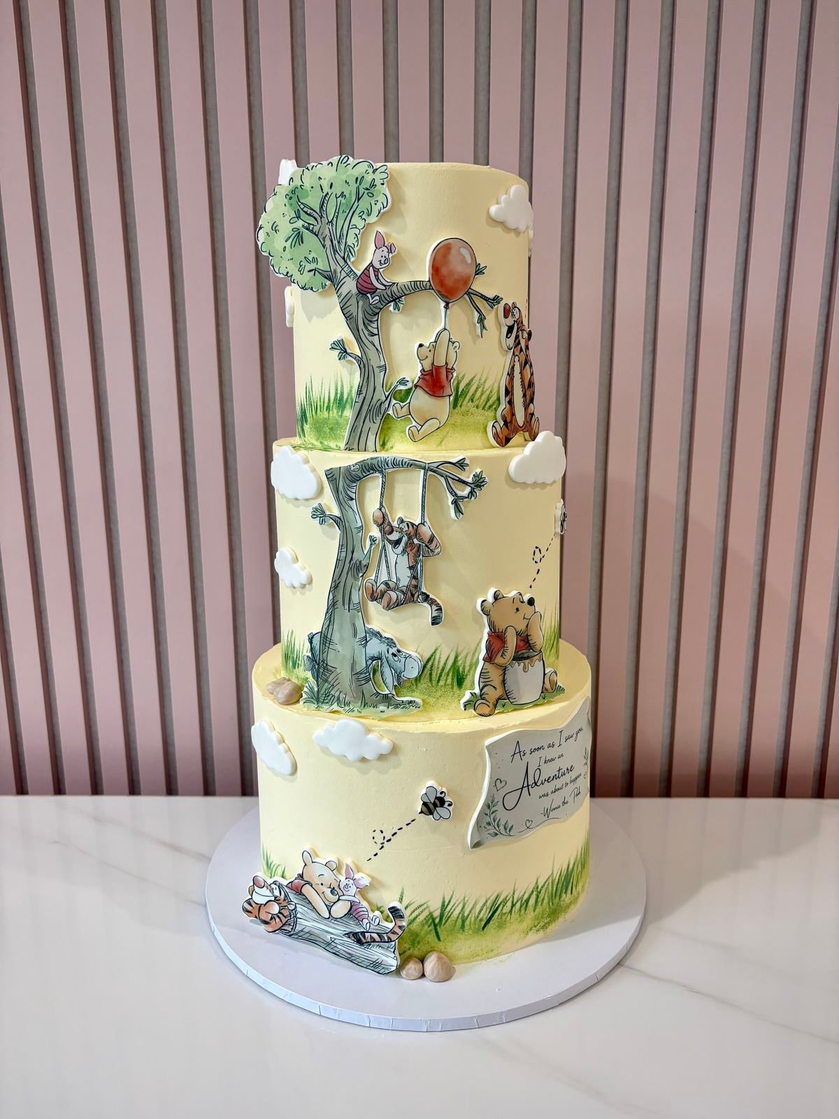 Sweet Story handcrafted celebration cake